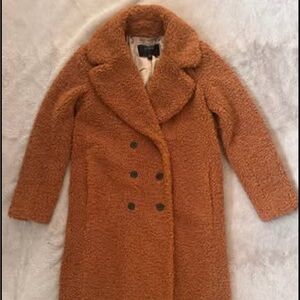J. Crew Women's Warm Tan Teddy Jacket